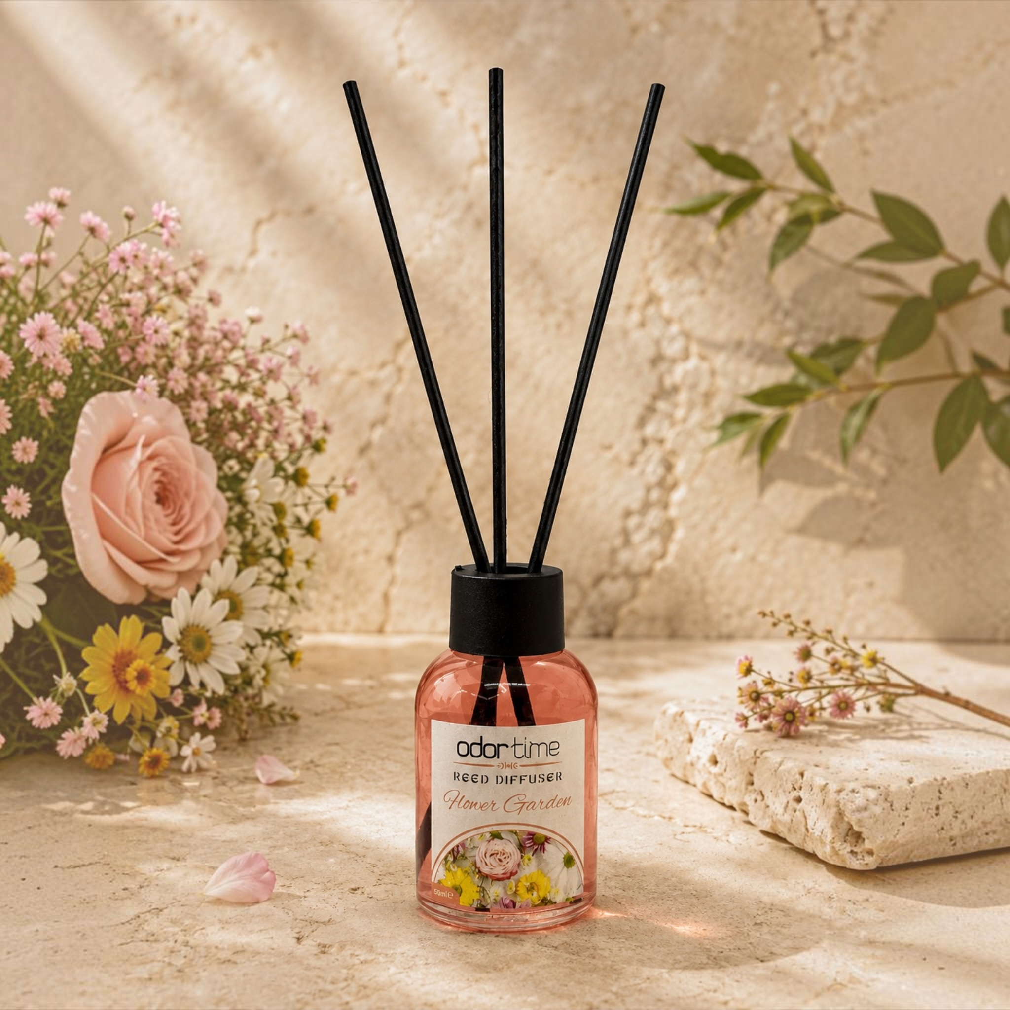 Flower Garden Bambu Çubuklu Oda Kokusu 50 ML