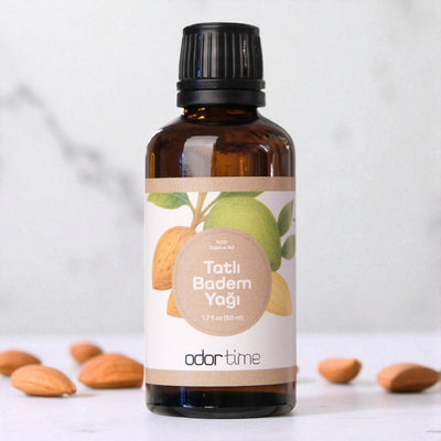 Tatlı Badem Yağı %100 Doğal Sabit Yağ 50 ML
