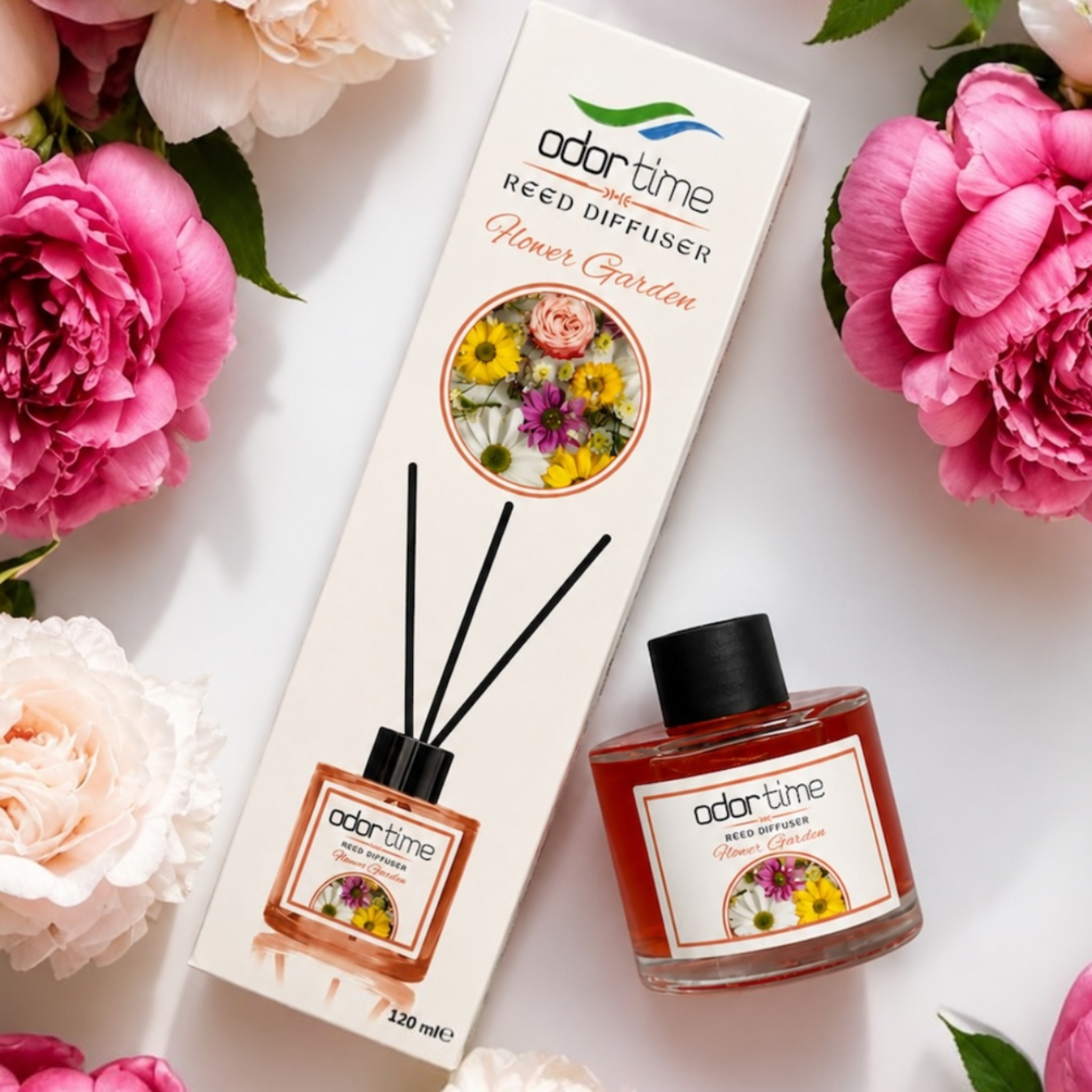 Flower Garden Bambu Çubuklu Oda kokusu 120 ML