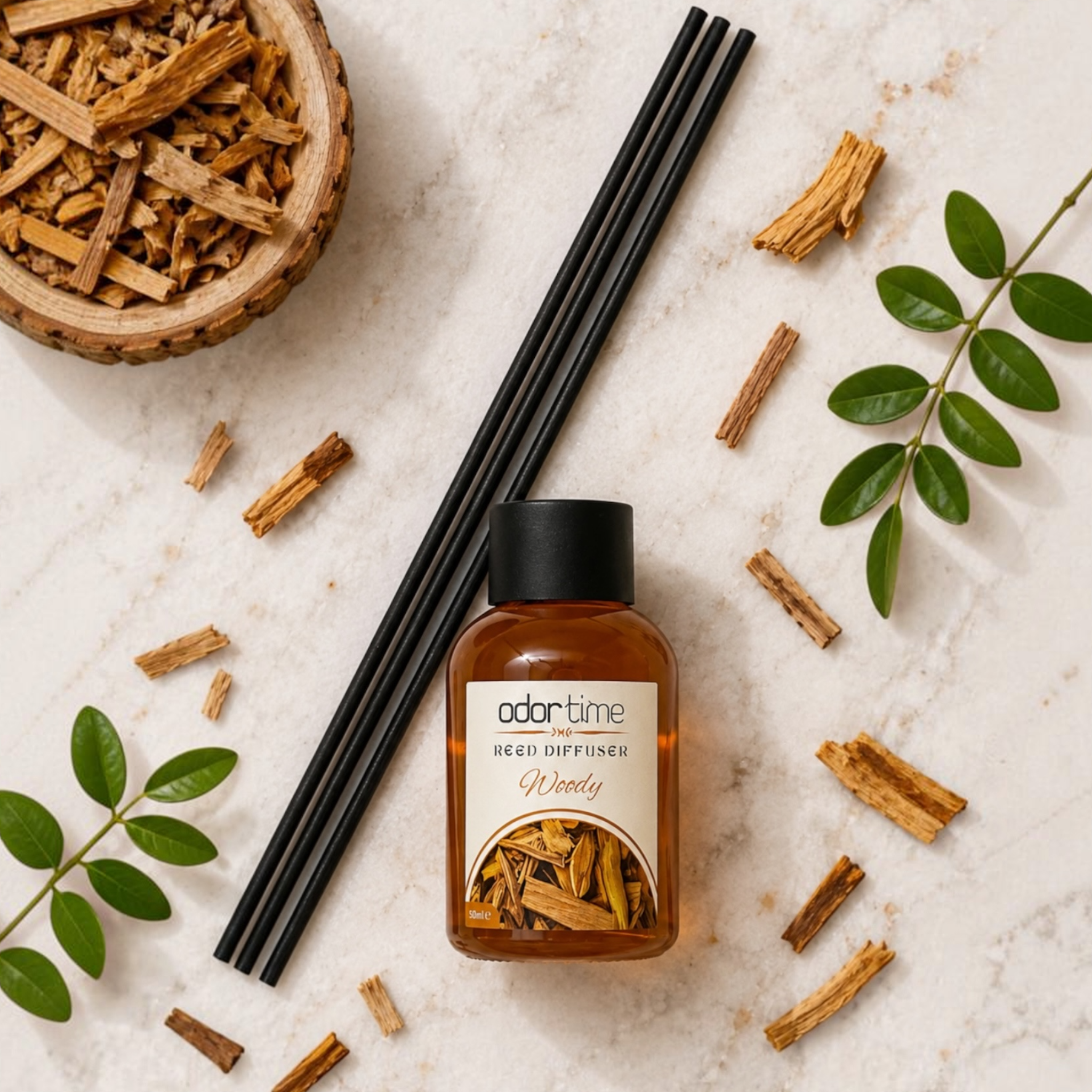 Woody Bambu Çubuklu Oda Kokusu 50 ML